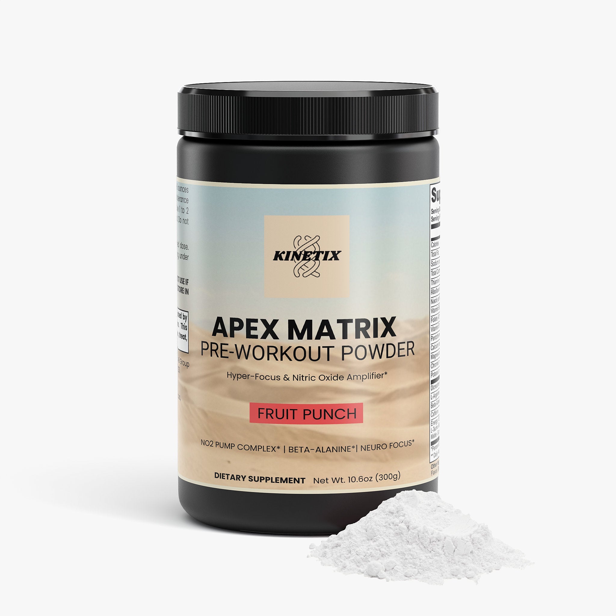 Nitric Shock Pre-Workout Powder (Fruit Punch)