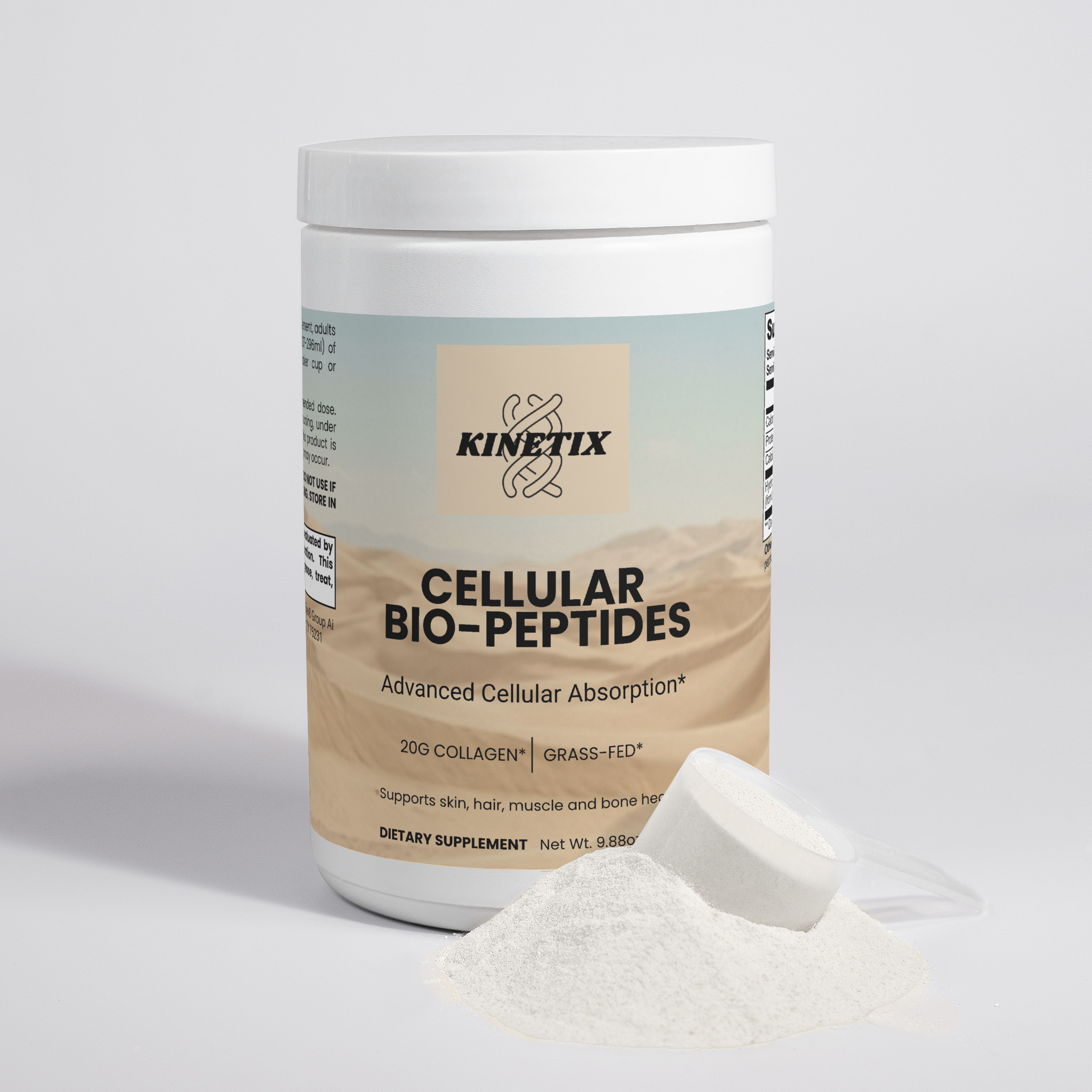 Kinetix Grass-Fed Hydrolyzed Collagen Peptides