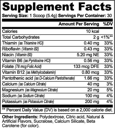 KINETIX ELECTROLYTE MATRIX (Peach Mango)